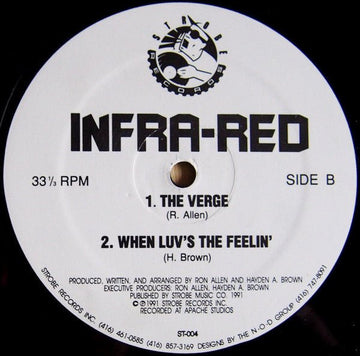 Infra - Red - ...The Second Phase... Vinyl Vinly Record