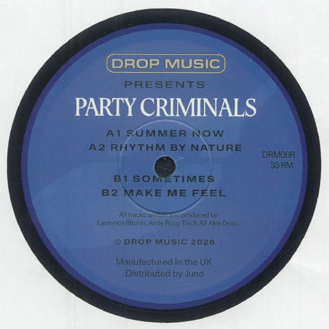 Inland Knights - Party Criminals Vinyl - Vinyl Record