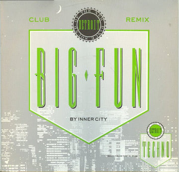 Inner City - Big Fun (Club Remix) Vinyl Vinly Record