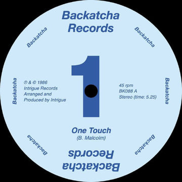 Intrigue - One Touch Vinyl Vinly Record
