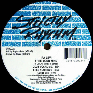Ira Levi - Free Your Mind Vinyl Vinly Record