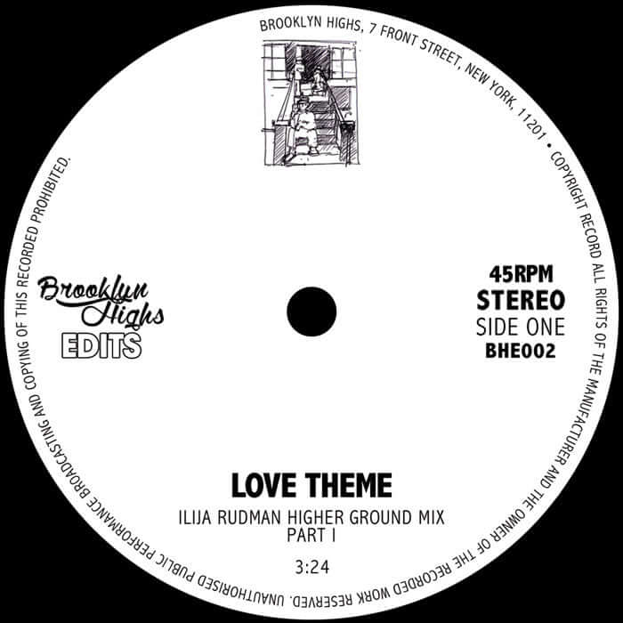 ISAAC - Love Theme - Ilija Rudman - Higher Ground Mixes Vinyl