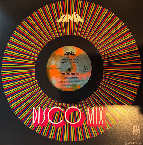Ismael Miranda - Me Voy Ahora w/ Joe Claussell Remix Vinyl - Vinyl Record