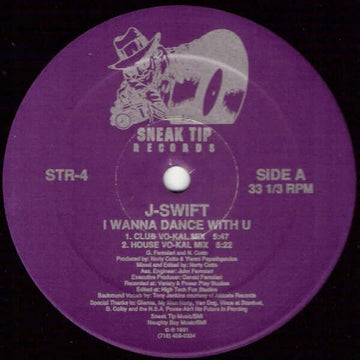 J - Swift - I Wanna Dance With U Vinyl Vinly Record