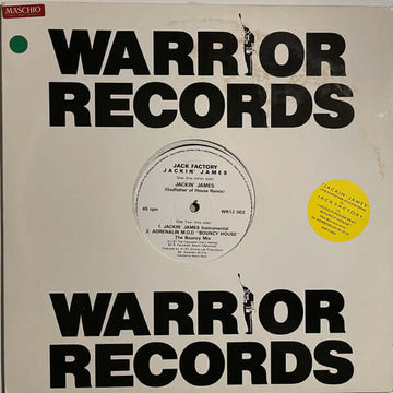 Jack Factory / Adrenalin M.O.D. - Jackin' James / Bouncy House Vinyl Vinly Record