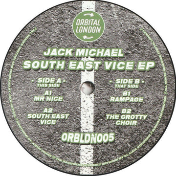 Jack Michael - South East Vice Vinyl Vinly Record
