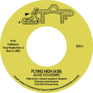 Jackie Stoudemire - Flying High / Guilty Vinyl Vinly Record