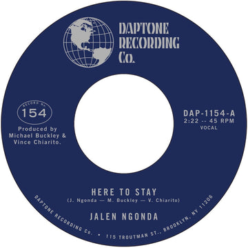 Jalen Ngonda - Here To Stay Vinyl Vinly Record