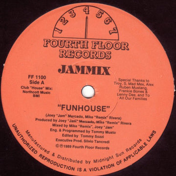 Jammix - Funhouse Vinyl Vinly Record