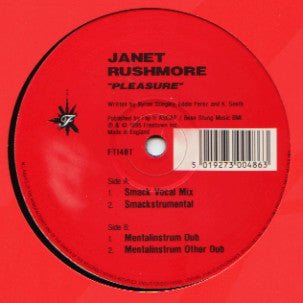Janet Rushmore - Pleasure Vinyl Vinly Record