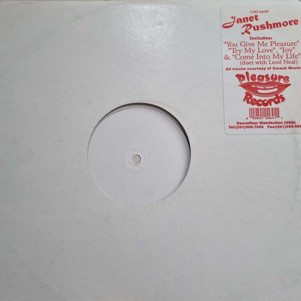 Janet Rushmore - You Give Me Pleasure Vinyl