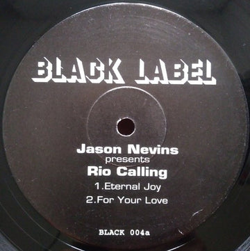 Jason Nevins Presents Rio Calling - Eternal Joy Vinyl Vinly Record