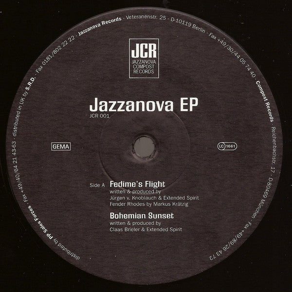 Jazzanova - Jazzanova EP Vinyl