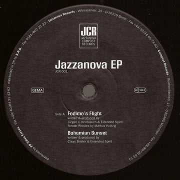 Jazzanova - Jazzanova EP Vinyl Vinly Record