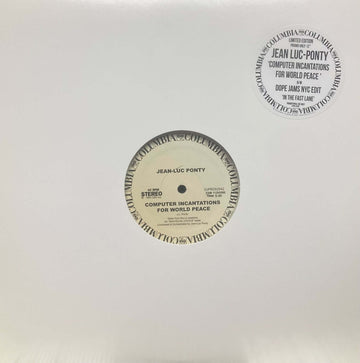 Jean - Luc Ponty - Computer Incarnations For World Peace Vinyl Vinly Record