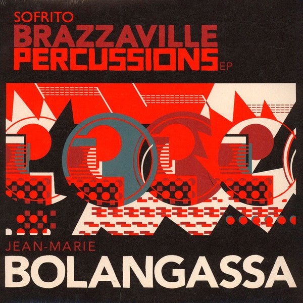 Jean - Marie Bolangassa - Brazzaville Percussions EP Vinyl