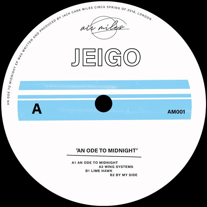 Jeigo - An Ode To Midnight Vinyl