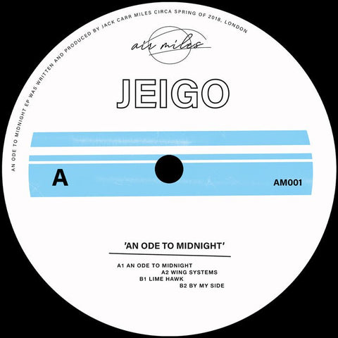 Jeigo - An Ode To Midnight Vinyl - Vinyl Record