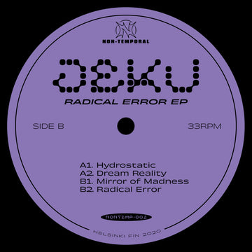 Jeku - Radical Error EP Vinyl Vinly Record