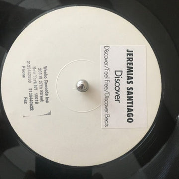 Jeremias Santiago - Discover Vinyl Vinly Record