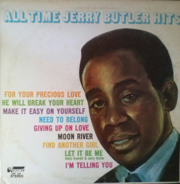 Jerry Butler - All Time Jerry Butler Hits Vinyl
