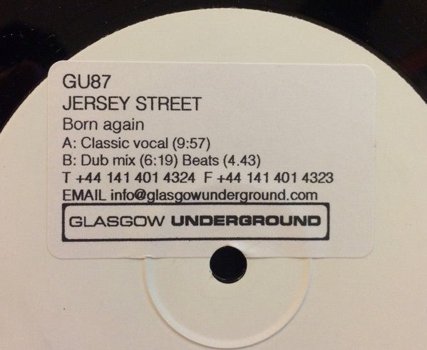 Jersey Street - Born Again