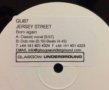 Jersey Street - Born Again Vinyl Vinly Record