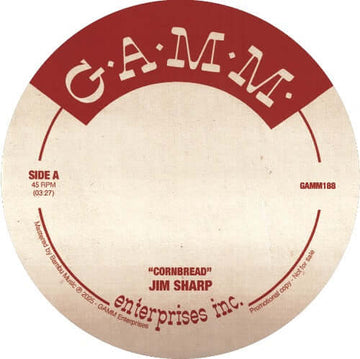 Jim Sharp - Cornbread Vinyl Vinly Record