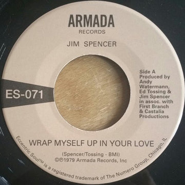 Jim Spencer / Angie Jarée - Wrap Myself Up In Your Love Vinyl Vinly Record