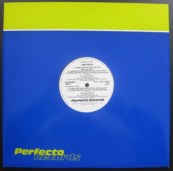Jimi Polo - Living For The Love Of You Vinyl