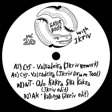 JKriv - Gator Boots Vol 20 Vinyl Vinly Record