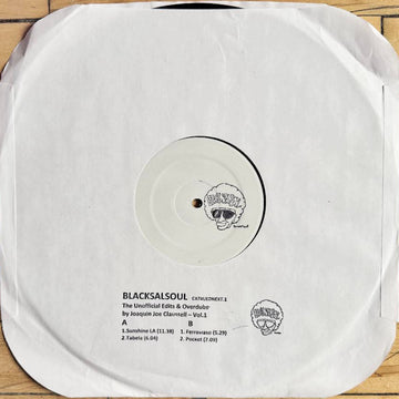 Joaquin Joe Claussell presents Blacksalsoul - The Next Unofficial Edits and Overdubs Series Vinyl Vinly Record