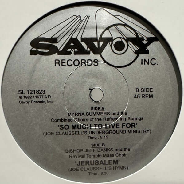 Joe Claussell - Praise Sampler Vinyl