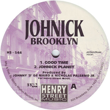 Johnick - Brooklyn Vinyl Vinly Record