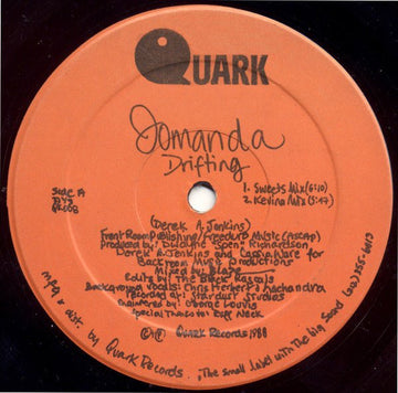 Jomanda - Drifting Vinyl Vinly Record