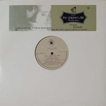 Jon Cutler Featuring Kemdi - You Groove Me (Osunlade Remixes) Vinyl Vinly Record