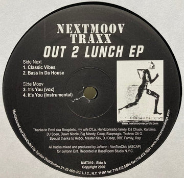 JoVonn - Out 2 Lunch EP Vinyl Vinly Record