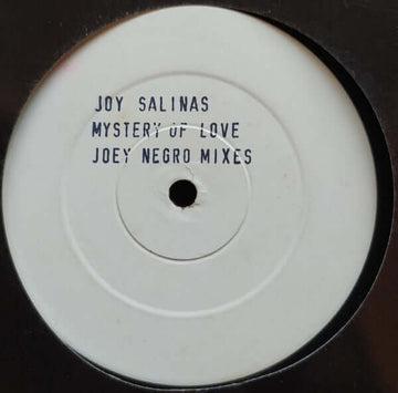 Joy Salinas - Mystery Of Love (Joey Negro Mixes) Vinyl Vinly Record