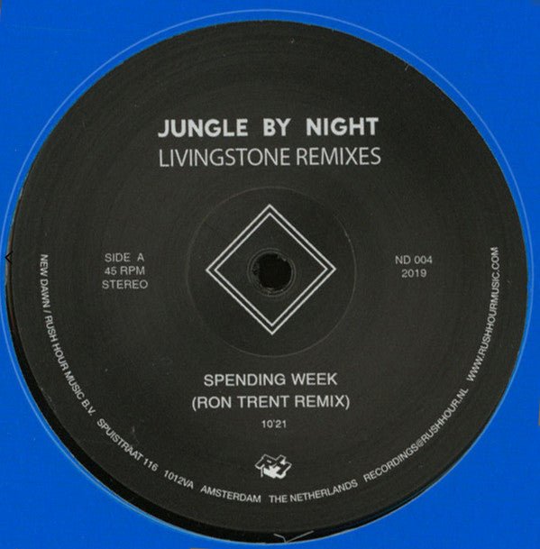 Jungle By Night - Livingstone Remixes Vinyl