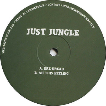 Just Jungle - Ere Dread Vinyl Vinly Record