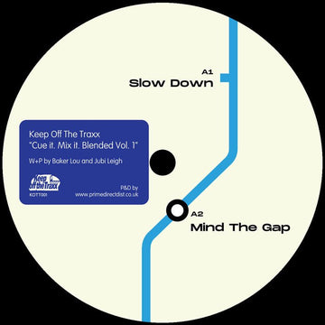 Keep off the Traxx - Cue It. Mix It. Blended Vol. 1 Vinyl Vinly Record