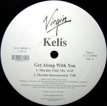 Kelis - Get Along With You Vinyl Vinly Record