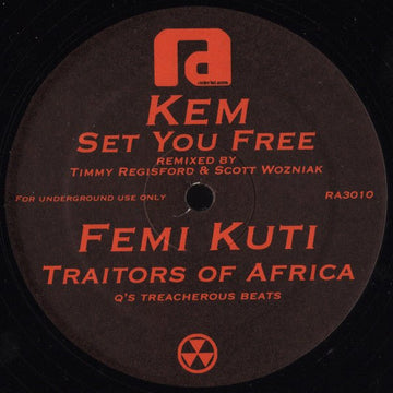 Kem / Femi Kuti - Set You Free / Traitors Of Africa Vinyl Vinly Record