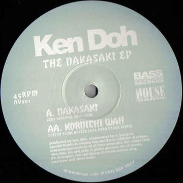 Ken Doh - The Nakasaki EP Vinyl Vinly Record