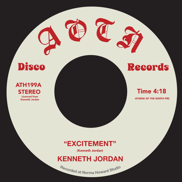 Kenneth Jordan - Excitement Vinyl