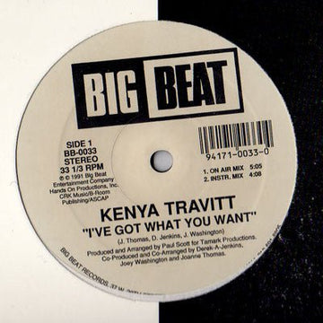 Kenya Travitt - I've Got What You Want Vinyl Vinly Record