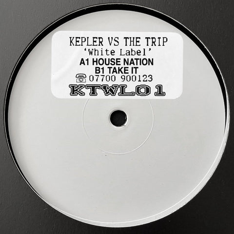 Kepler & The Trip - White Label Vinyl - Vinyl Record