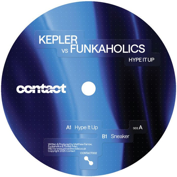 Kepler vs. Funkaholics - Hype It Up / Sneaker Vinyl