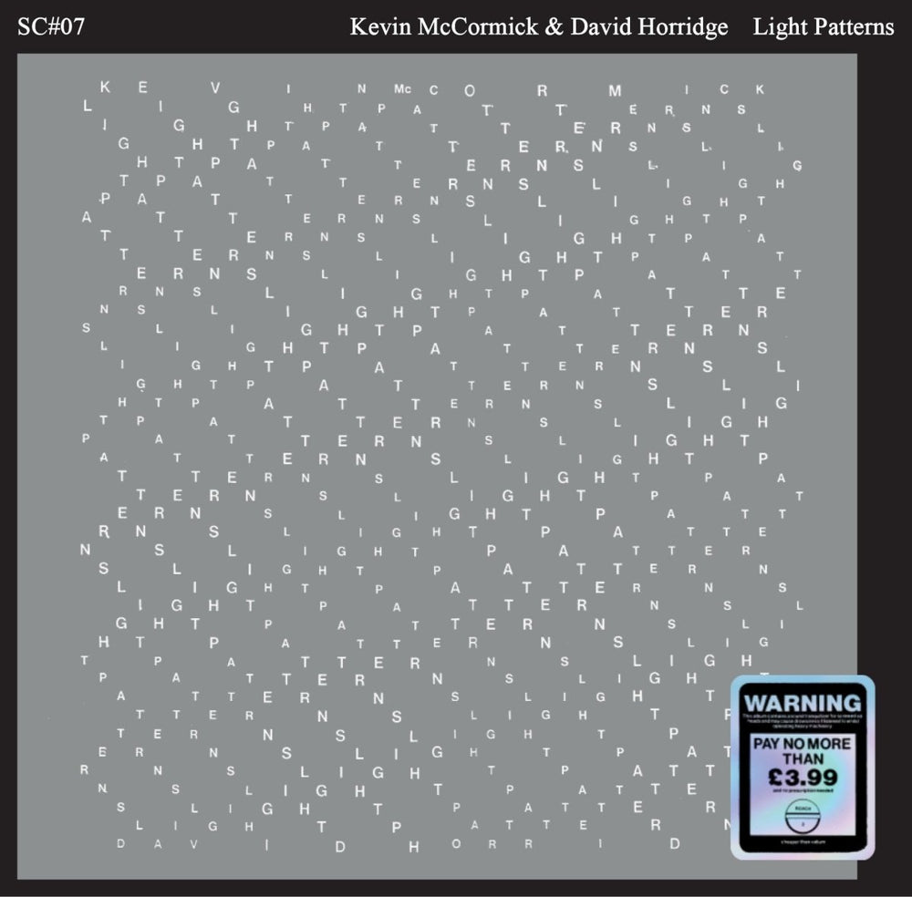Kevin McCormick & David Horridge - Light Patterns Vinyl