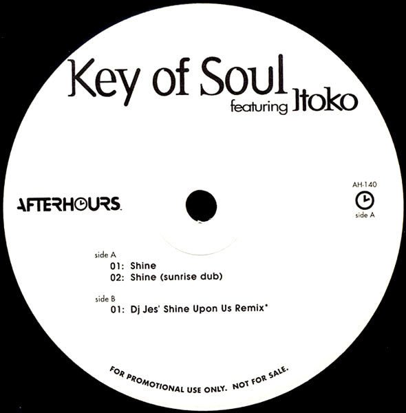 Key Of Soul Featuring Itoko - Shine Vinyl